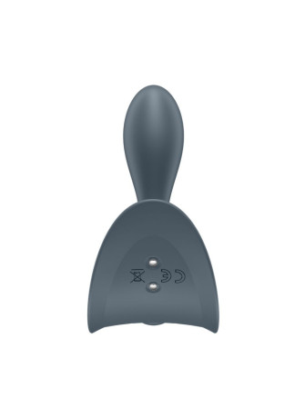 Vibromasseur anal unisexe gris Booty Absolute Beginners 2 Satisfyer - CC597864